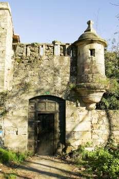 Facade of a castle  Spain