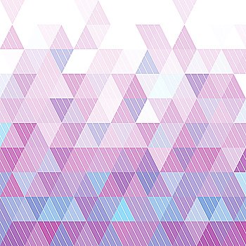 Vector Abstract Violet Triangles Pattern