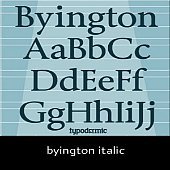 ByingtonRg-Italic