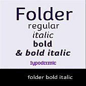 folder bold italic