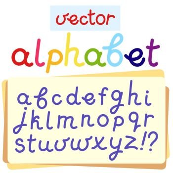 Vector English alphabet Eps 10