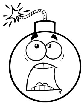 Angry Bomb Drawing.pdf Angry Cartoon Bomb Drawing