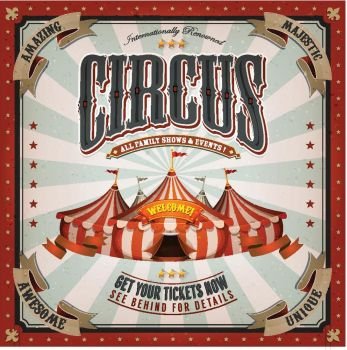 circus poster background