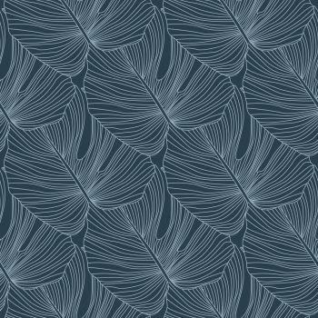 Bluecyan Leaves Background HD Wallpaper Graphic by ItalianvintagDesigns ·  Creative Fabrica