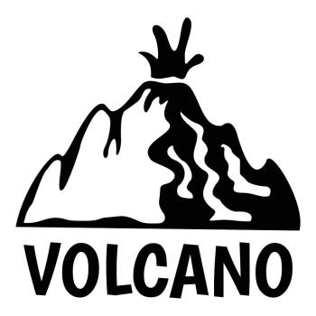 You searched for lava volcano icon. cartoon of lava volcano vector icon for  web design isolated on white background. lava volcano icon