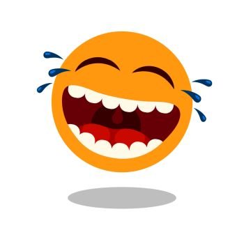 funny laughing face