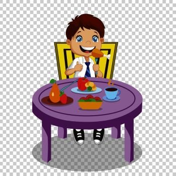 kids eating snacks clipart images