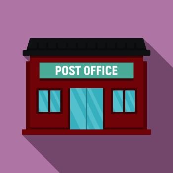 cartoon post office building