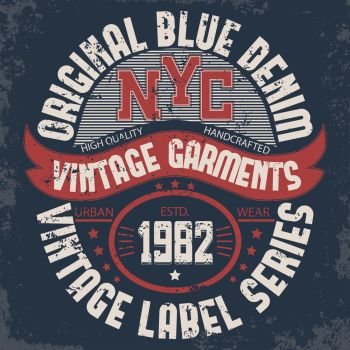 Vintage T-shirt Graphic Design, Print Stamp, Basketball Typography