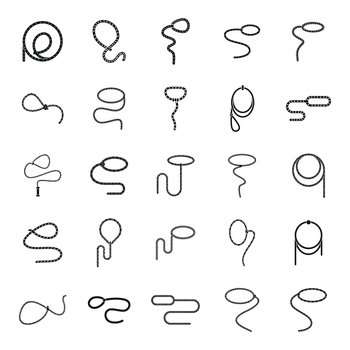 Set of monochrome icons with armenian alphabet Vector Image