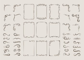 simple calligraphy border designs