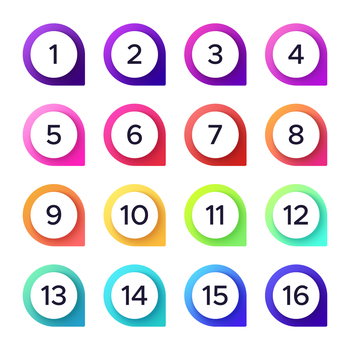 Numbr Map Numbered Map Markers