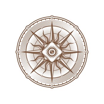 Premium Vector  Wind rose marine wind roses compass nautical navigation  sailing symbols