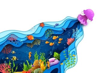Aqua Jelly Art Undersea