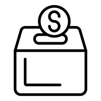 donation box icon