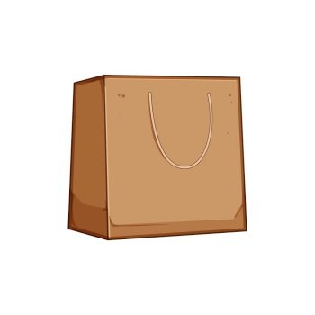 brown bag clipart