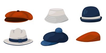 Image Details IST_22063_06386 - Retro fashion design of hat