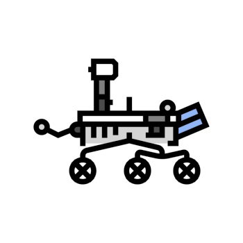 Mars Rover Vector