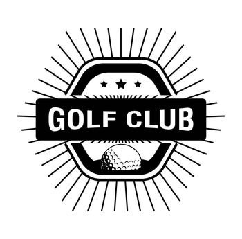 Vector Golf Posters Or Golf Prints. Golf Club Logo Design. Golf