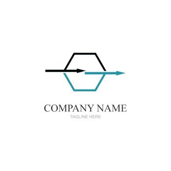 Express delivery service logo design template Vector Image