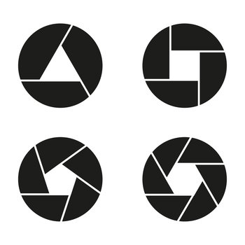 Simple Camera Lens Icon