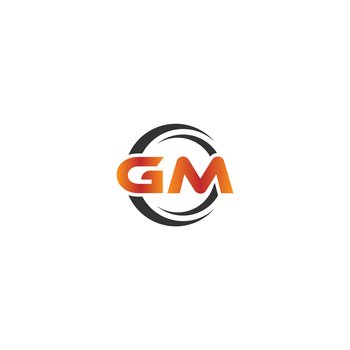 Image Details IST_37428_308850 - Gm building logo template Royalty Free  Vector Image