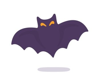 scary cartoon halloween bats
