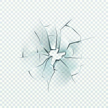 broken glass transparent png