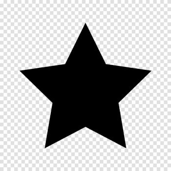 Star vector icon eps 10 Simple isolated illustration
