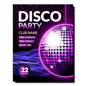 pink disco ball, pink background, EPS10, Stock vector