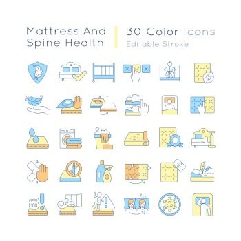 Incorrect Sleeping Position Rgb Color Icon Pillow Scoliosis Vector Vector,  Pillow, Scoliosis, Vector PNG and Vector with Transparent Background for  Free Download