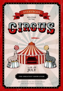Vintage Circus Ticket Carnival Event Retro Star Amusement Luxury Old Style  Coupon With Barcode Performance Marquee Clown Fair Show Invitation Flyers  Set Vector Background Template Stock Illustration - Download Image Now -  iStock