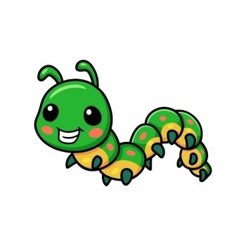Image Details IST_29856_04296 - Cute little caterpillar cartoon character
