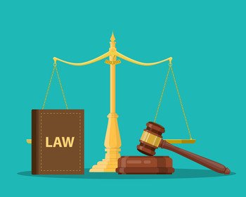 gavel and scales clipart