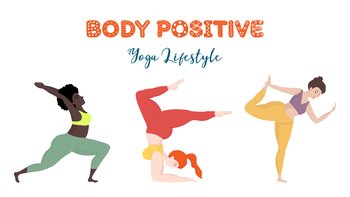 Yoga and healthy lifestyle sports and body positive concept.Young