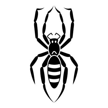 Simple Spider Vector