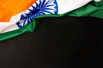 You searched for indian flag on black background with copy space for your  text