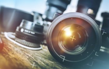 Professional Photography Equipment Professional Photographer Work Kit Photo Lenses Pro Photography Equipment