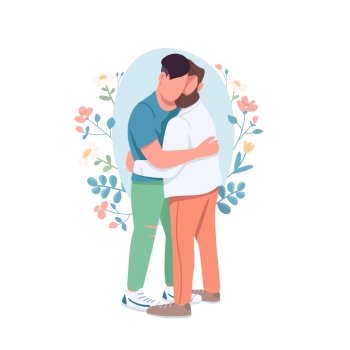 You searched for gay couple flat concept vector illustration. same sex  romantic relationship. happy hugging men. family 2d cartoon characters for  web design. homosexual couple cuddling creative idea. gay couple flat  concept