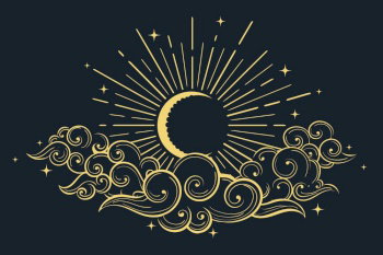 Moon Design Sample Moon Graphic Design