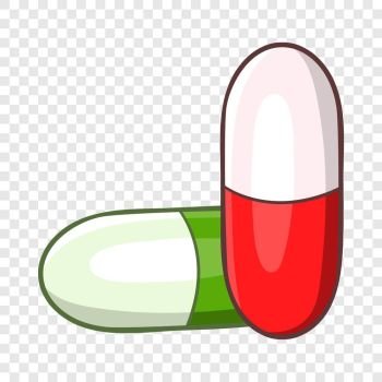 cartoon medicine pill