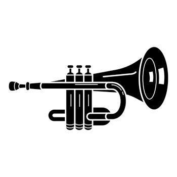 Shell Trumpet Vector Trumpet Vector