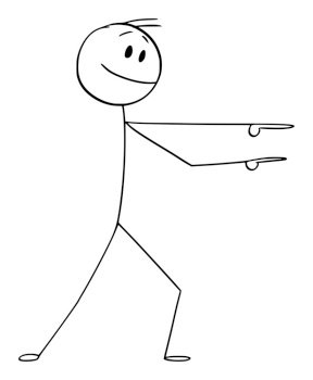 Vector Cartoon Stick Figure Drawing Conceptual Illustration Of Bored Tough  Man Or Guy With Cigarette Or Cigar And Hands In Pockets. Royalty Free SVG,  Cliparts, Vectors, and Stock Illustration. Image 146234680.