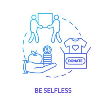 Selfless Example Drawing Selfless Symbol