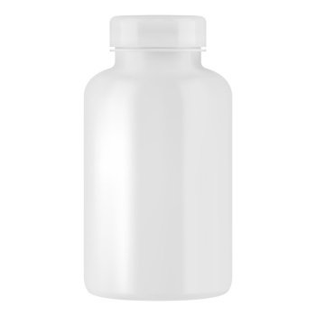 Supplement Bottle Pill Package Mockup Black Stock Vector (Royalty Free)  1524425552
