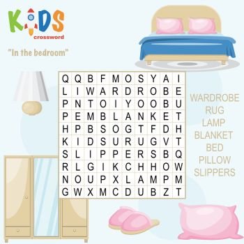 Premium Vector  Easy word search crossword puzzle back to school for  children in elementary and middle school fun way to practice language  comprehension and expand vocabulary includes answers