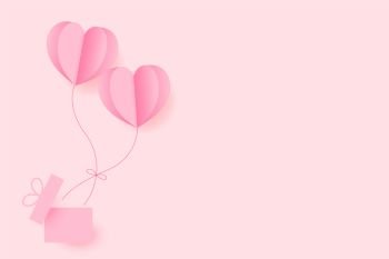 Love Background. Pink Heart Poster. Pink Heart Cloud. Love Cloud