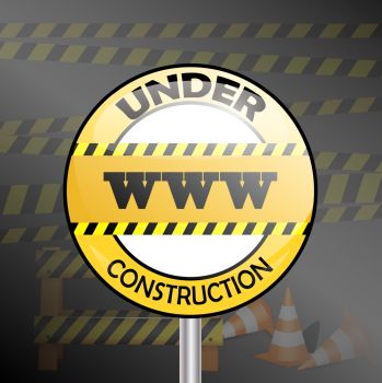 Website Under Construction Signs