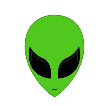 alien head png