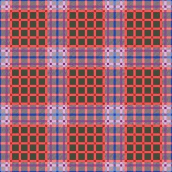 Plaid Pattern. Template for Clothing Fabrics. Red Lumberjack